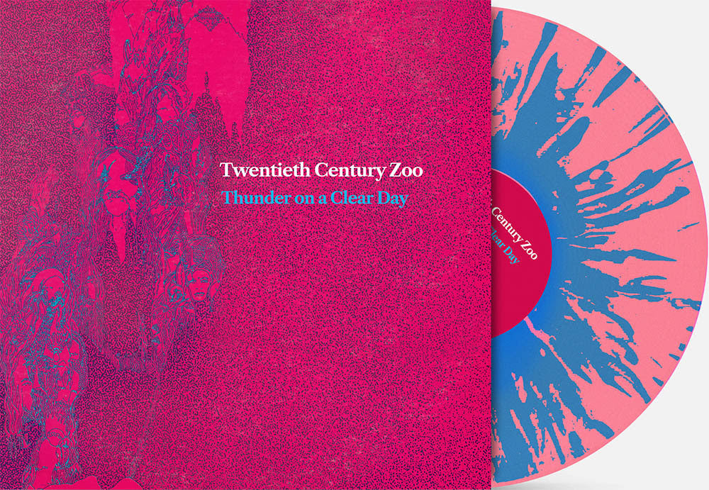 Twentieth Century Zoo- Thunder On A Clear Day (RSD Essential Pink w/ Sky Blue Splatter Vinyl) (PREORDER)