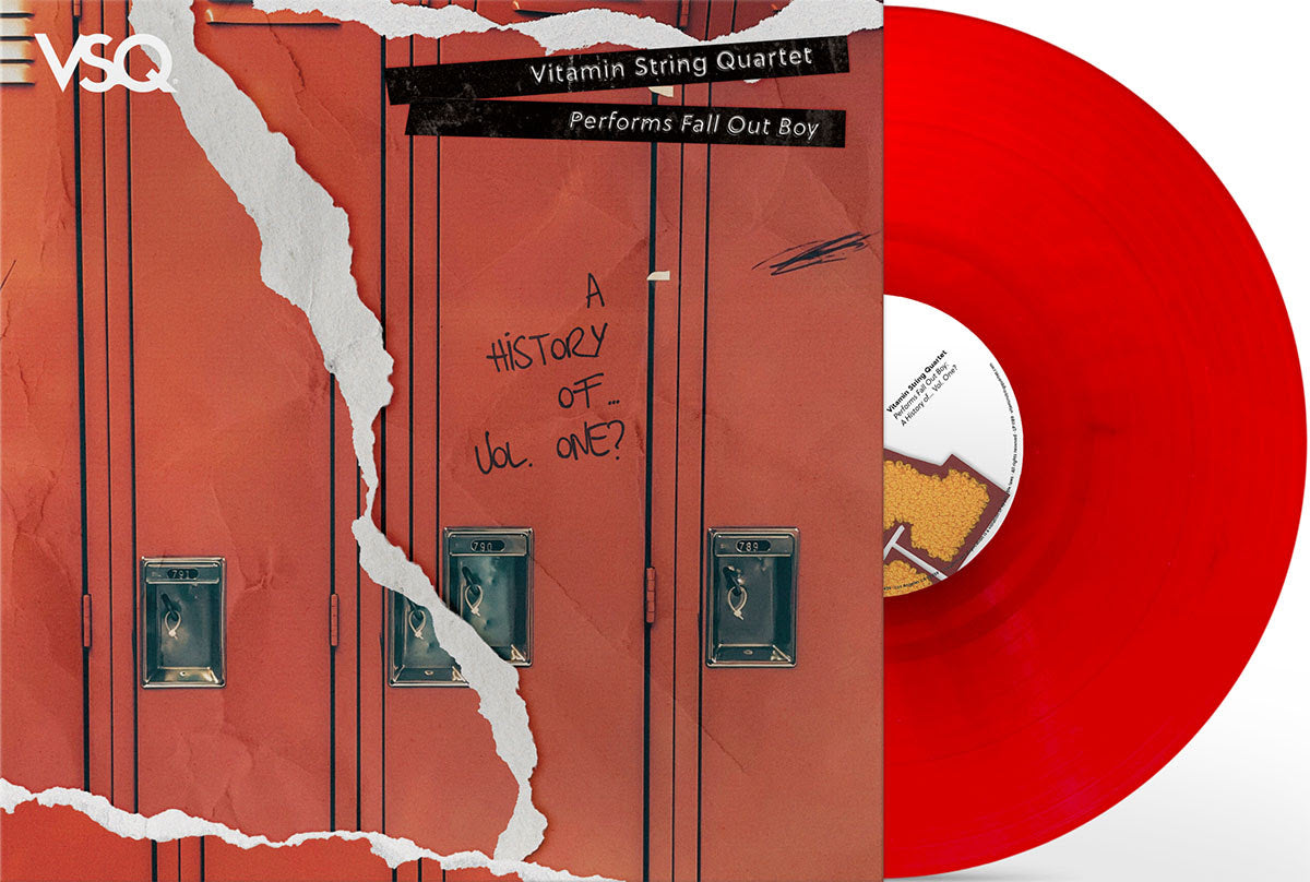 Vitamin String Quartet- VSQ Performs Fall Out Boy (RSD Essential Translucent Ruby Vinyl) (PREORDER)