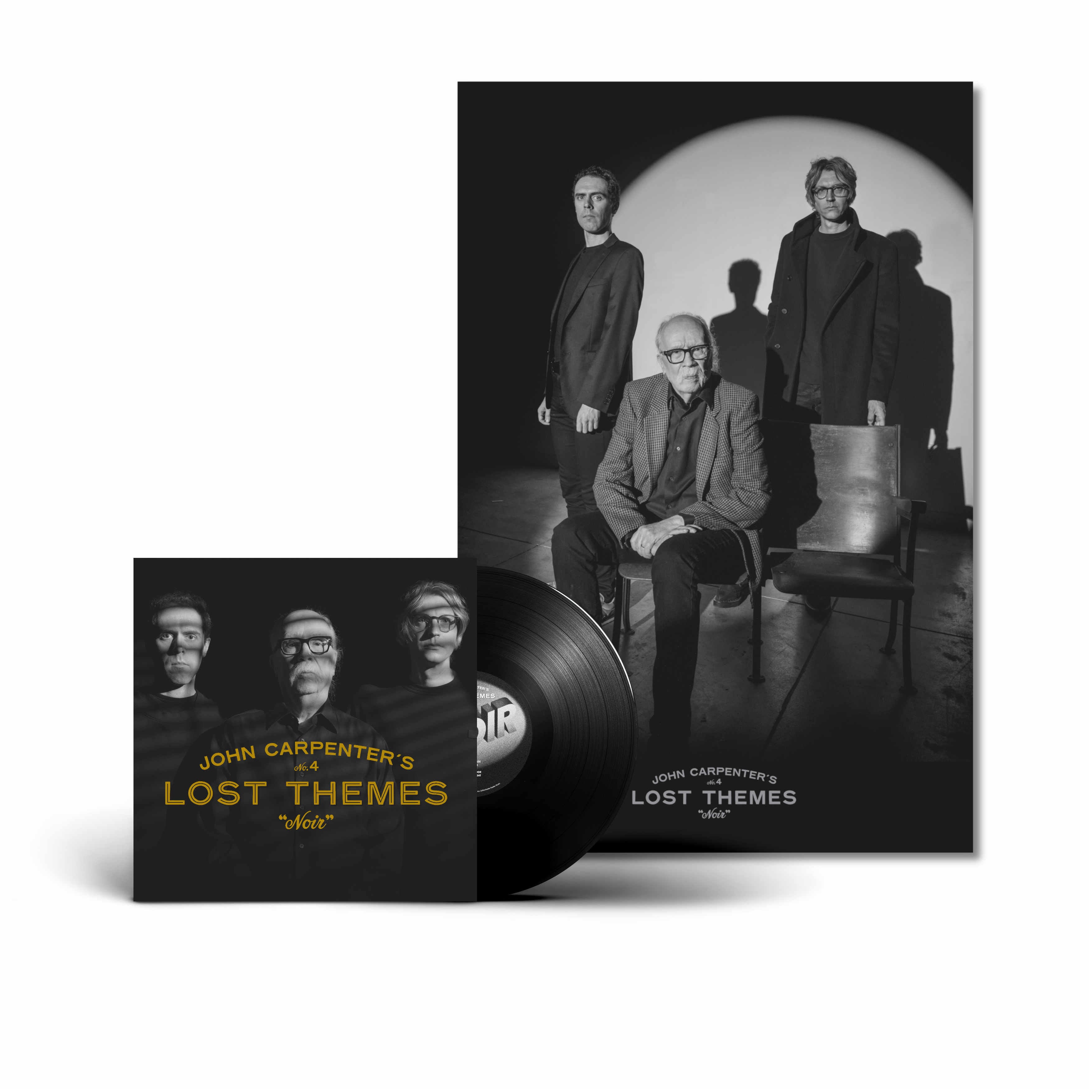 John Carpenter, Cody Carpenter & Daniel Davies- Lost Themes IV: Noir (Black Vinyl) (PREORDER)