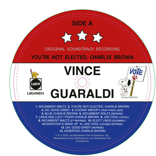 Vince Guaraldi- You're Not Elected, Charlie Brown (RSD Essential) (PREORDER)
