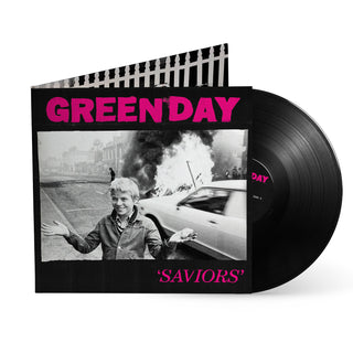 Green Day- Saviors (Deluxe 180g Vinyl w/ Gatefold Embossed Jacket & Poster)