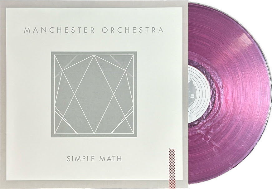 Manchester Orchestra- Simple Math (Pink Swirl)
