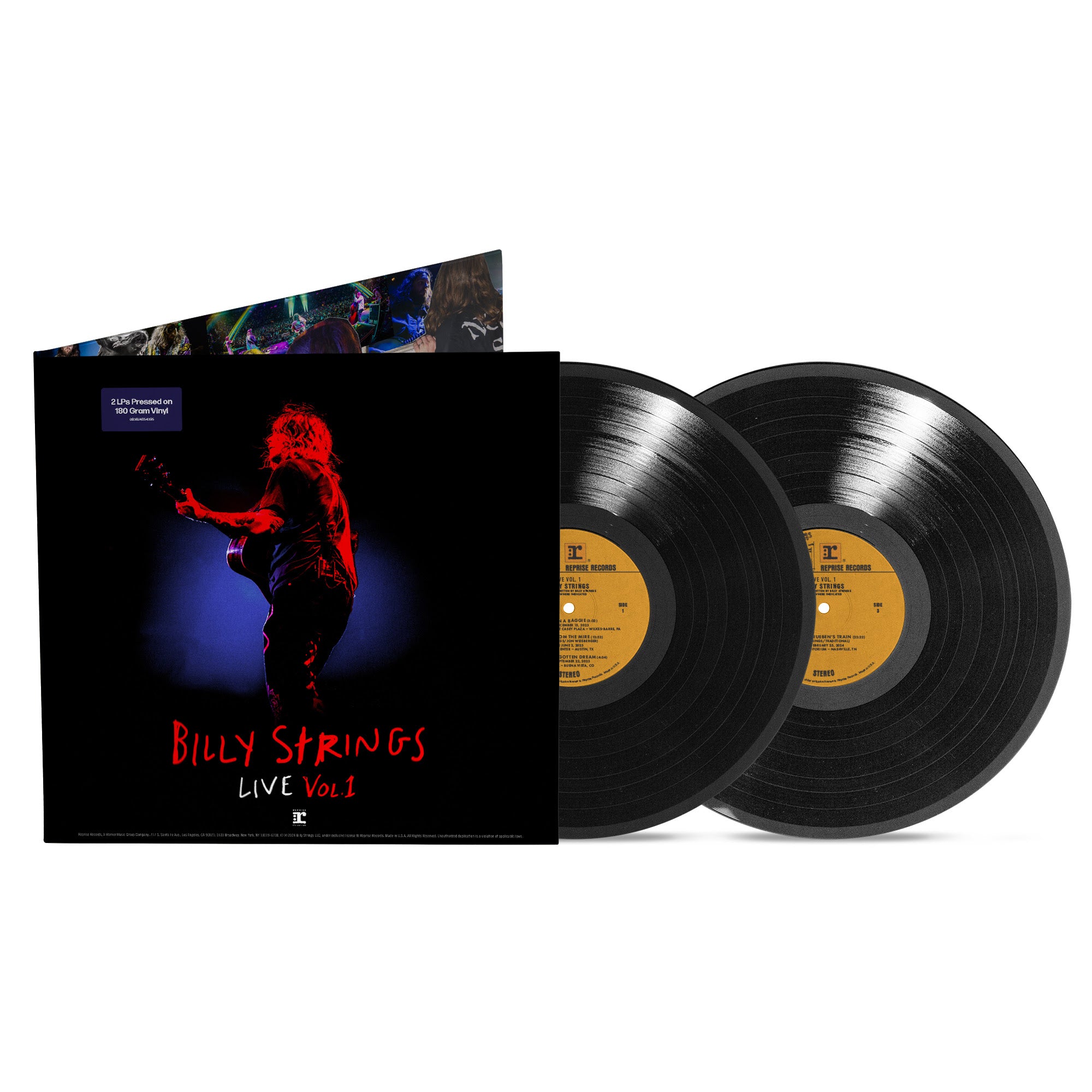 Billy Strings- Live Volume 1 (Black Vinyl) (PREORDER)