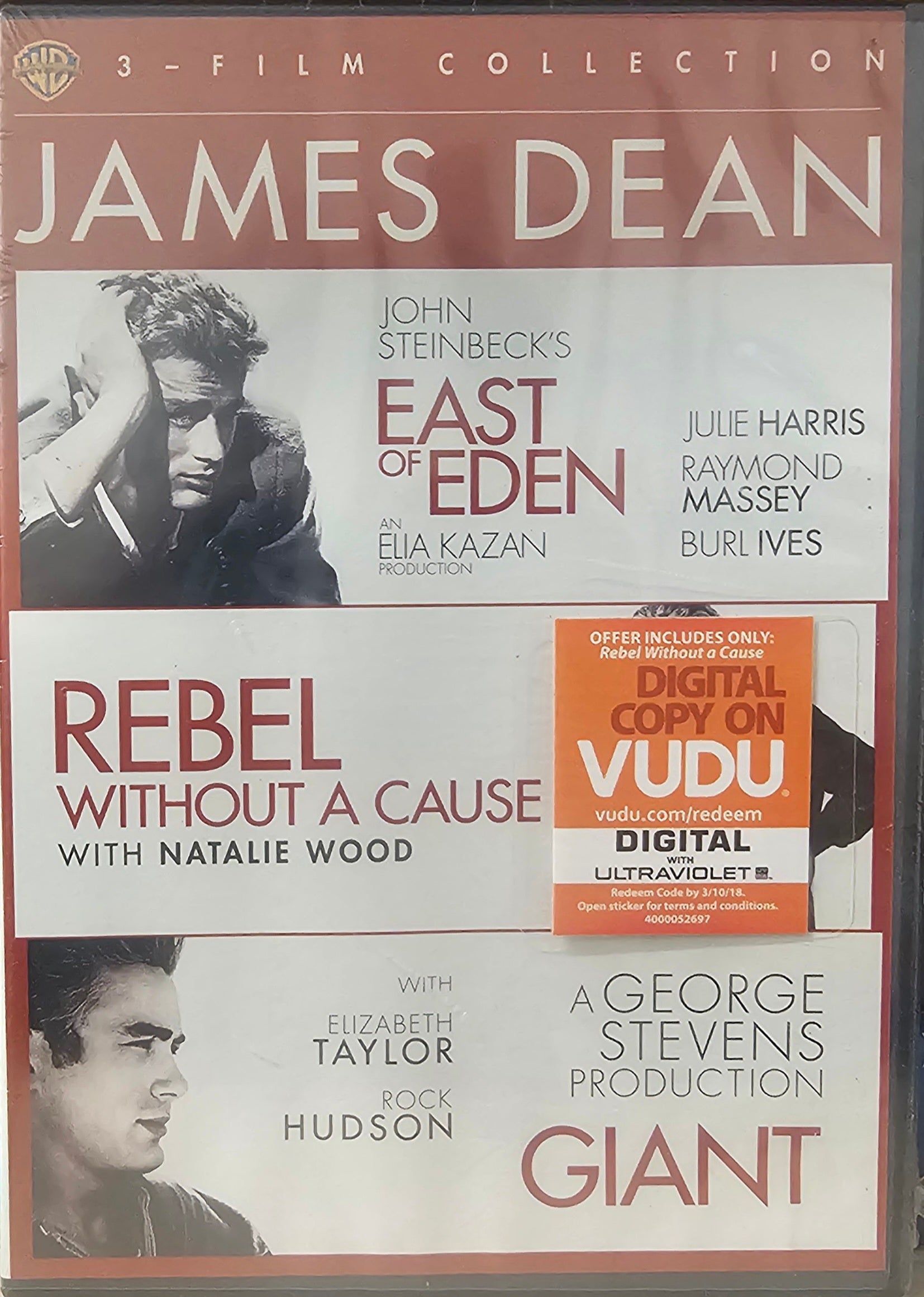 James Dean 3-Film Collection