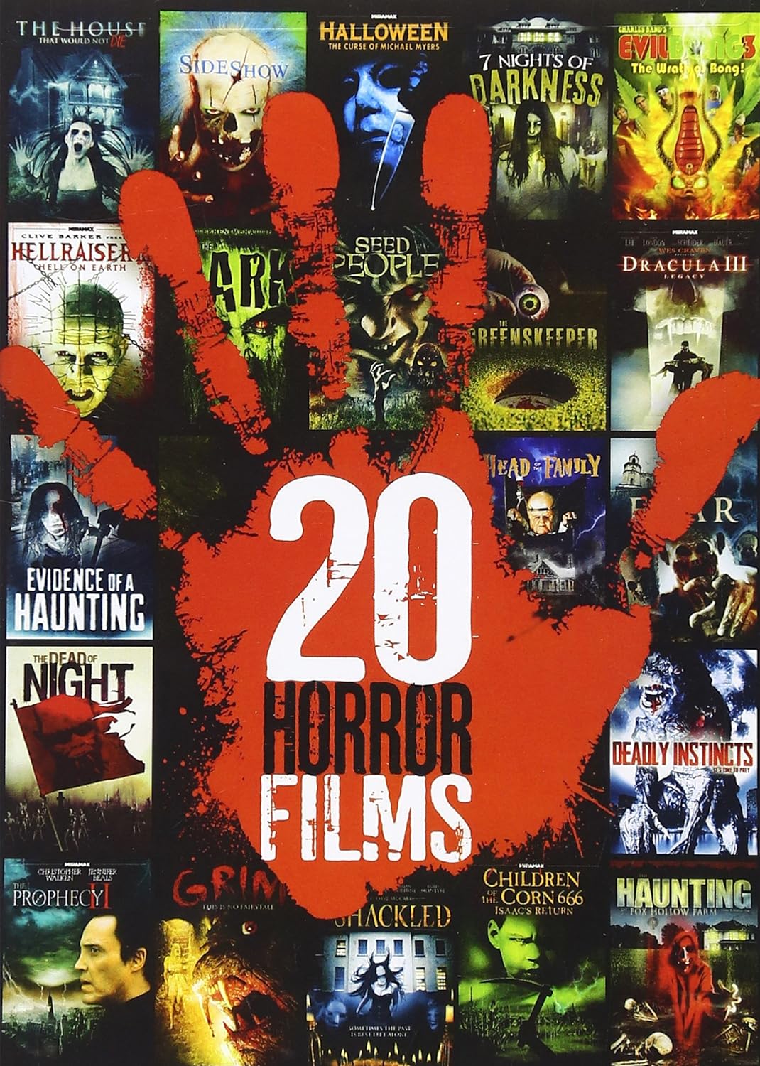 20 Horror Films Collection
