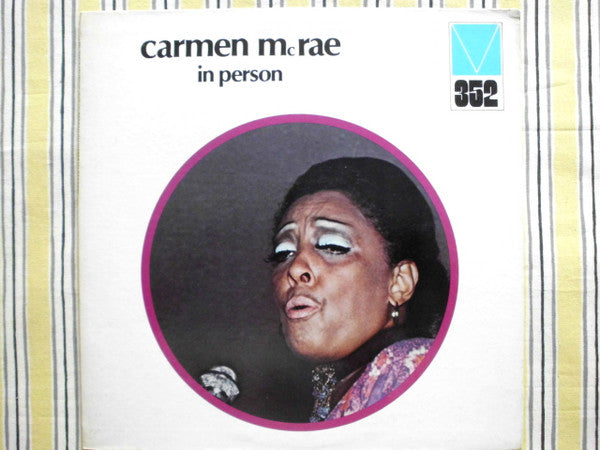 Carmen McRae- In Person