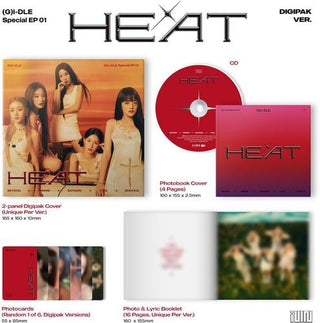 (G)I-Dle- Heat (Digipak Ver.) (PREORDER)