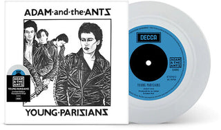 Adam & the Ants- Young Parisians - Limited Clear 7-Inch Vinyl