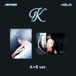 Heejin- K - Random Cover - incl. 50pg Booklet, Special Object, Sticker, Poster, Clear Photocard + Photo Stand