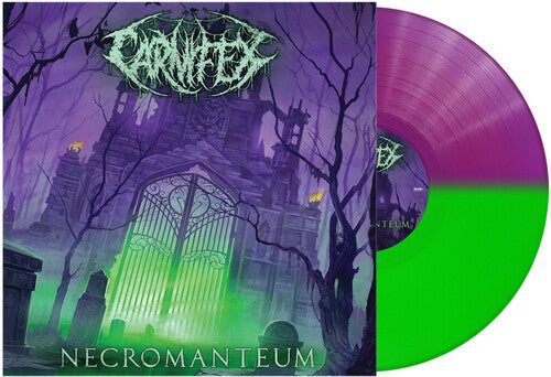 Carnifex- Necromanteum - Neon Green & Purple