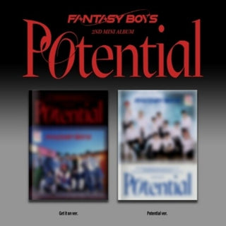 Fantasy Boys- Potential - incl. 48pg Photobook, Photocard, 4-Cut Photo, Postcard + Handwritten Sticker