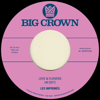 Les Imprimes- Love & Flowers (45 Edit) / You