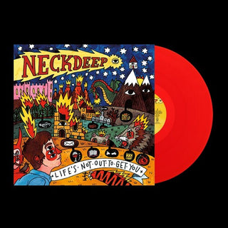 Neck Deep- Life's Not Out to Get You (Blood Red Vinyl)