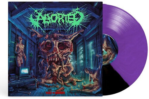 Aborted- Vault of Horrors - Purple Black Split (PREORDER)