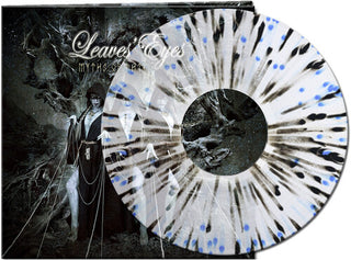 Leaves' Eyes- Myths Of Fate - Blue/black Splatter