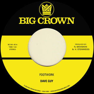 Dave Guy- Footwork B/W Morning Glory