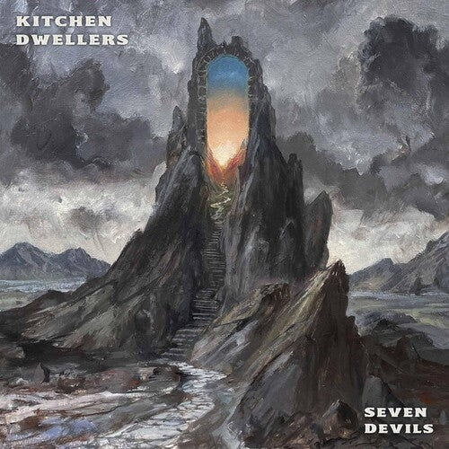 Kitchen Dwellers- Seven Devils - Blue & Orange Galaxy
