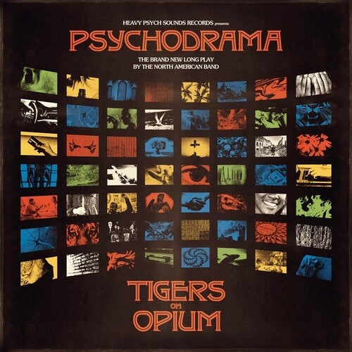 Tigers on Opium- Psychodrama (Striped Vinyl) (PREORDER)