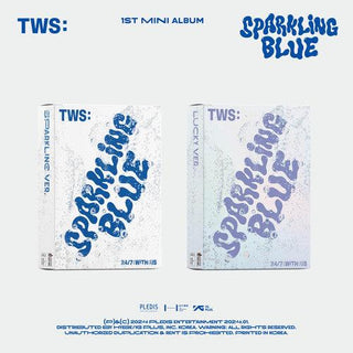 TWS- TWS 1st Mini Album 'Sparkling Blue' (Sparkling Ver.)