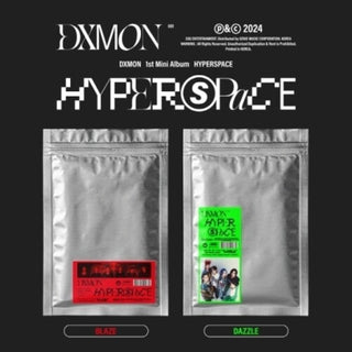 Dxmon- Hyperspace - Random Cover - incl. 68pg Photobook, 2 Photocards, Photocard Mini Holder, Postcard, Message Card + Folding Poster