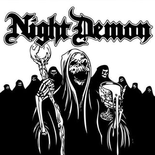 Night Demon- Night Demon  / Deluxe Reisuue LP (Black/White Smash Vinyl)