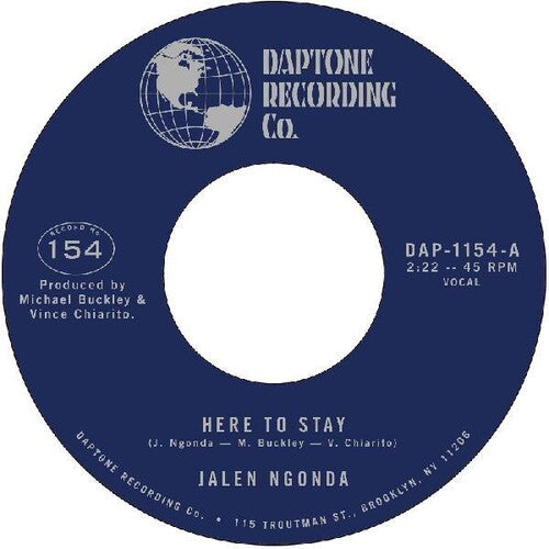 Jalen Ngonda- Here To Stay / If You Don't Want My Love (PREORDER)