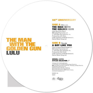 Lulu- James Bond: The Man With The Golden Gun - Limited Picture Disc Vinyl (PREORDER)