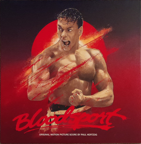 Bloodsport Soundtrack (Red w/ Black & Gold Splatter)(Sealed)