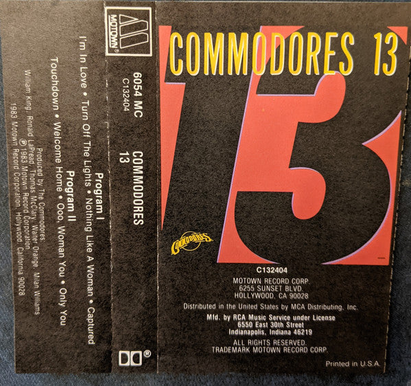 Commodores- Commodores 13