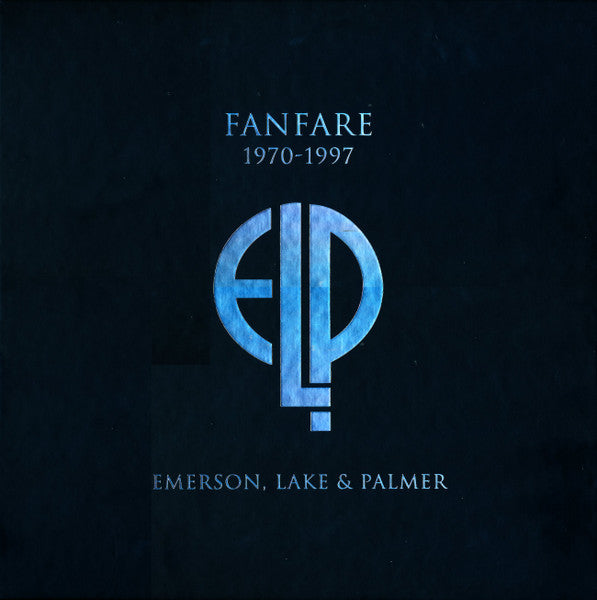Emerson, Lake, & Palmer- Fanfare: 1970-1997 (3xLP, 2x7", 18xCD, 1xBluray)(Numbered)(Sealed)