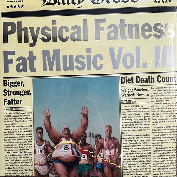 Various- Physical Fatness: Fat Music Volume III (Yellow/ Blue Split)