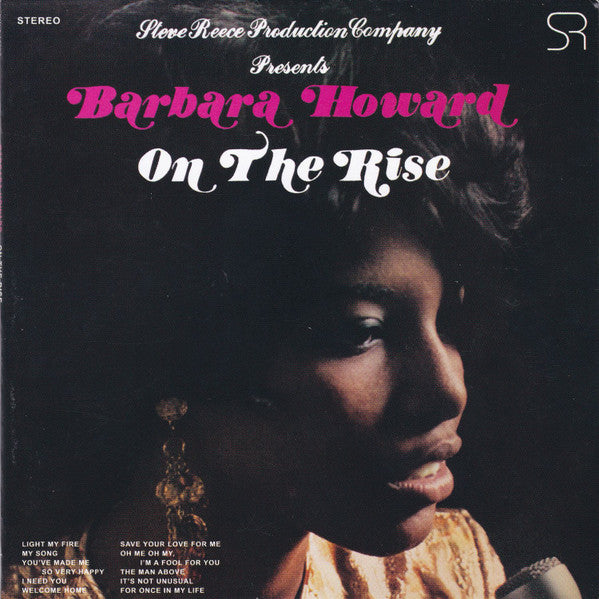 Barbara Howard- On The Rise (Clear w/Pink Blob)