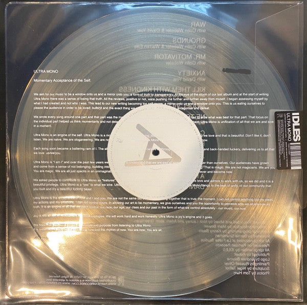 Idles- Ultra Mono (Clear)(Numbered)