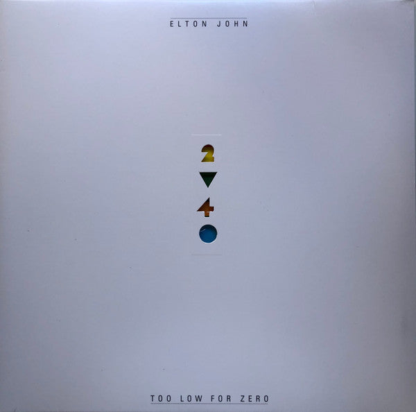 Elton John- Too Low For Zero (2016 Reissue)(Sealed)