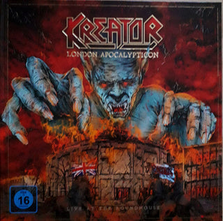 Kreator- London Apocalypticon (Live At The Roundhouse) (3xCD/1xBluray)(Sealed)