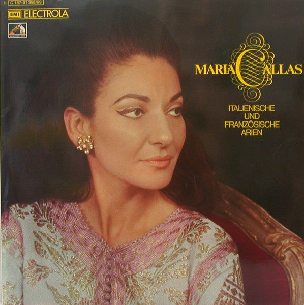 Maria Callas- Italienische Und Franzosische Arien (German Pressing)
