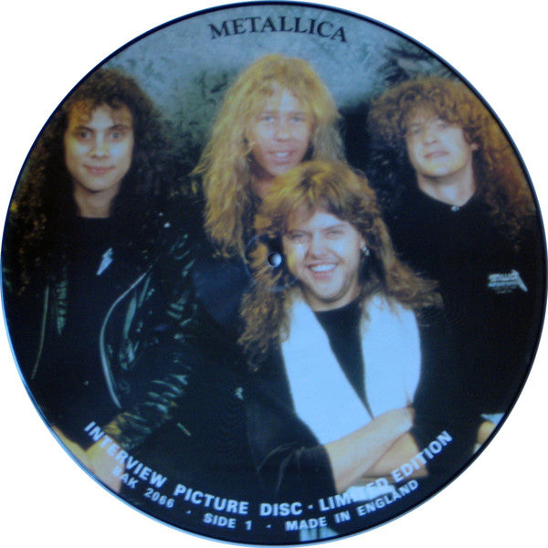 Metallica- Limited Edition Interview Picture Disc (Pic Disc)