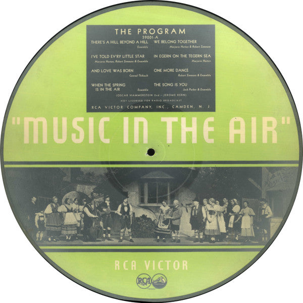 Various- Music In The Air (Shellac Pic Disc)(78RPM NEEDLE ONLY)