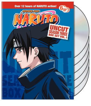 Naruto Uncut Season Three Box Set Vol. 1