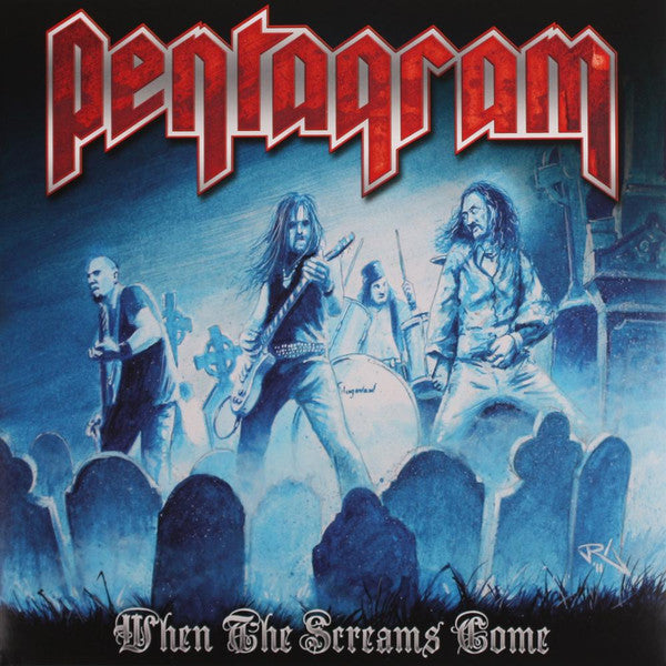 Pentagram- When The Screams Come (Clear W/ Blue Splatter) (Numbered)