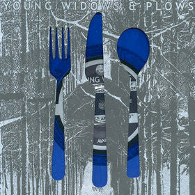 Young Widows/Plows- Young Widows/Plows (w/ CD single) (Translucent Blue Vinyl)