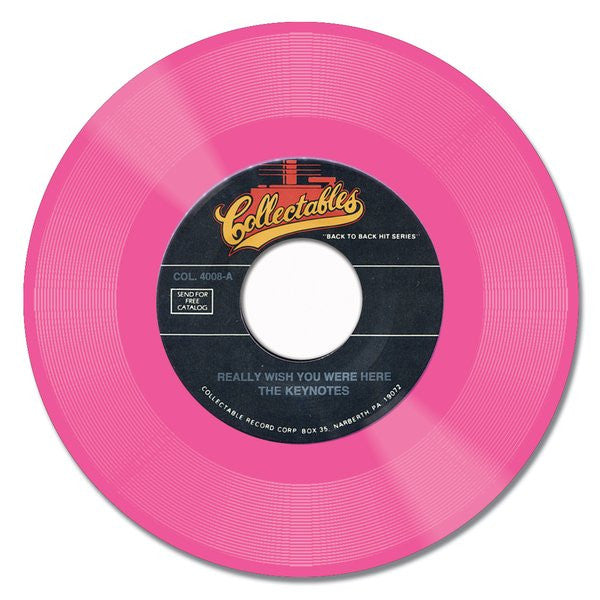 The Keynotes- Really Wish You Were Here/Now I Know (Pink Vinyl)