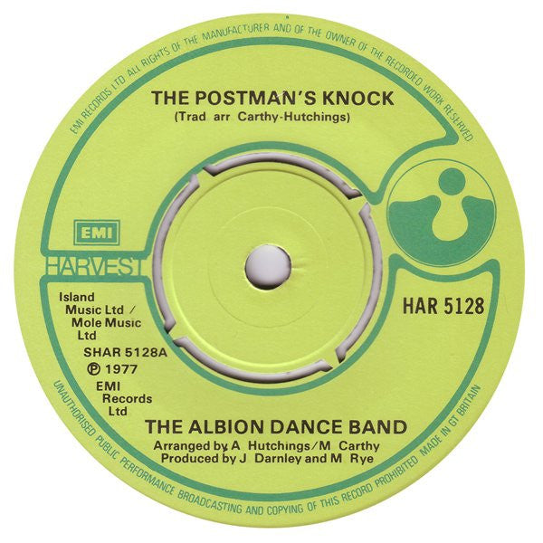 Albion Dance Band- Postman's Knock/La Sexte Estampie Real