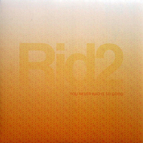 RJD2- You Never Had It So Good (Sealed)