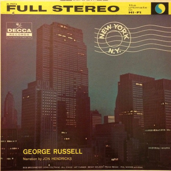 George Russell And His Orchestra- New York, NY (2021 Reissue)