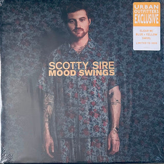 Scotty Sire- Mood Swings (Clear With Blue And Yellow Swirl)