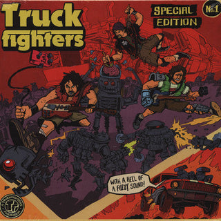Truckfighters- Gravity X And Phi (1X Black/ 1X Yellow Transparant/ 1X Red Transparant)
