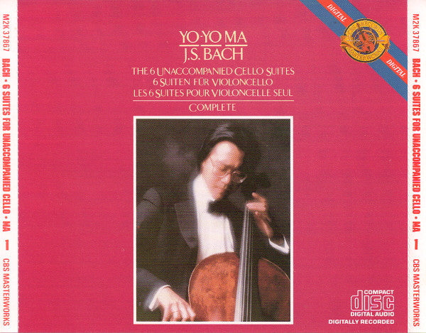 Bach- 6 Unaccompanied Cello Suites (Yo-Yo Ma, Cello)