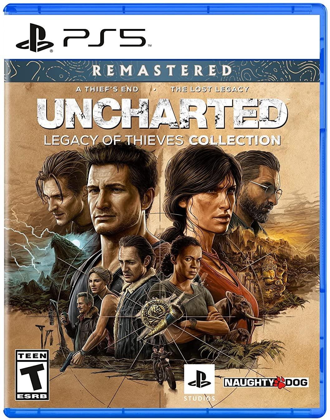 Uncharted Legacy Of Thieves Collection Remastered