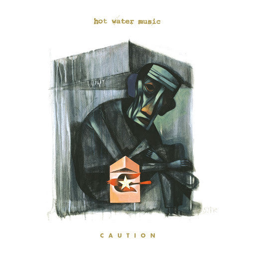 Hot Water Music- Caution (Clear W/ Red Smoke)